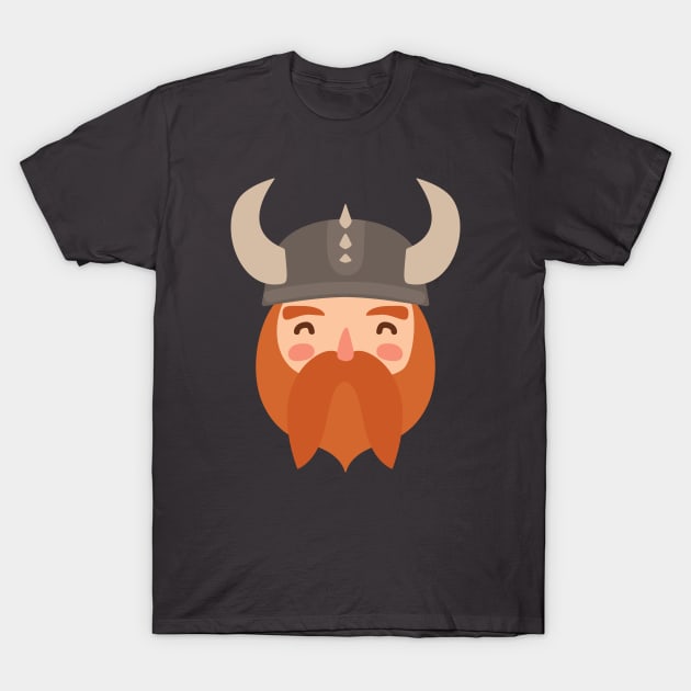 Cute viking T-Shirt by Vilmos Varga